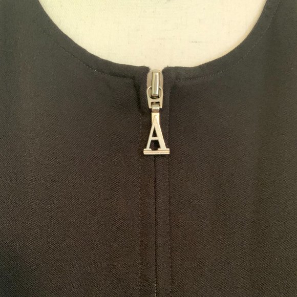 VTG Anne Klein 3/4 Length Nylon Blend Jacket, Size 10 (Fit Similar to Size 6) - Picture 4 of 7